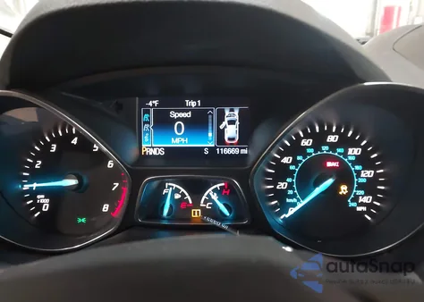 2014 Ford Escape Titanium z USA, uszkodzony, nr VIN 1FMCU0J96EUD55815